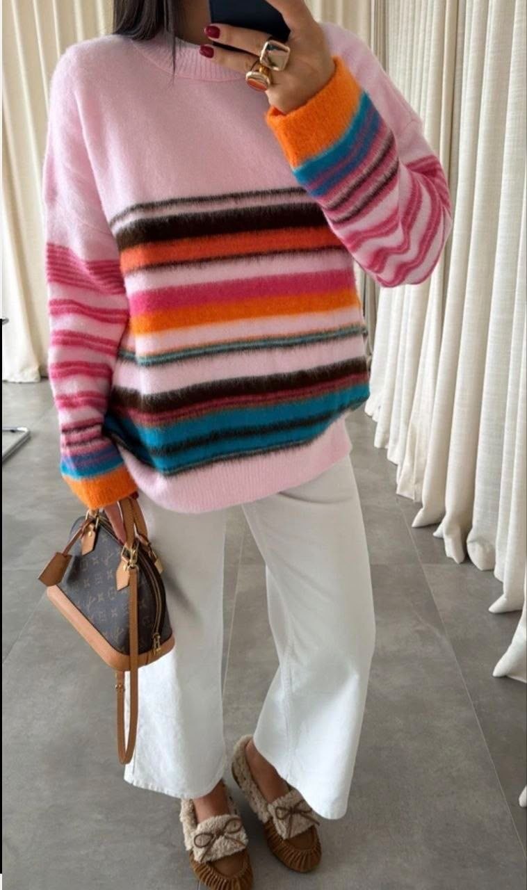 Candy Stripe Knit