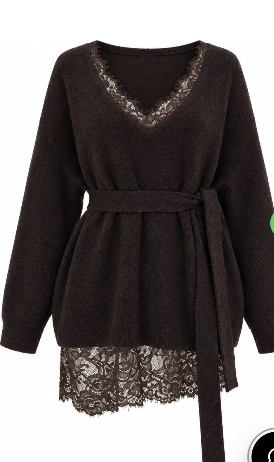 Florence Lace Knit Top