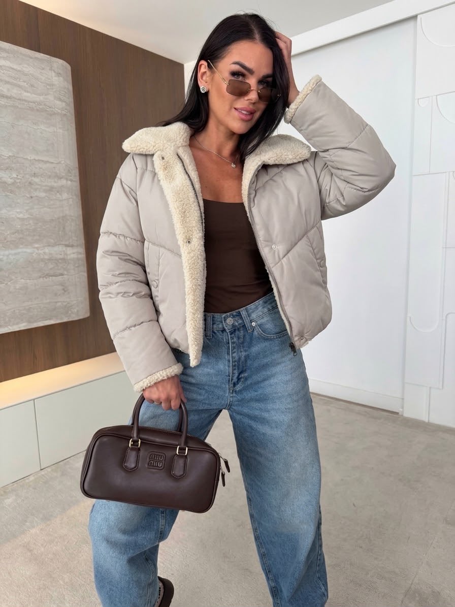 Cortina Sherpa Puffer Jacket