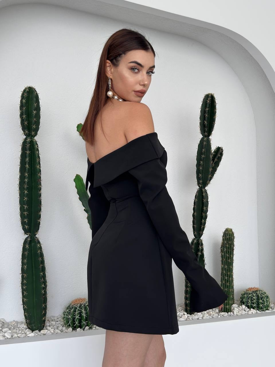 Milano off shoulder dress
