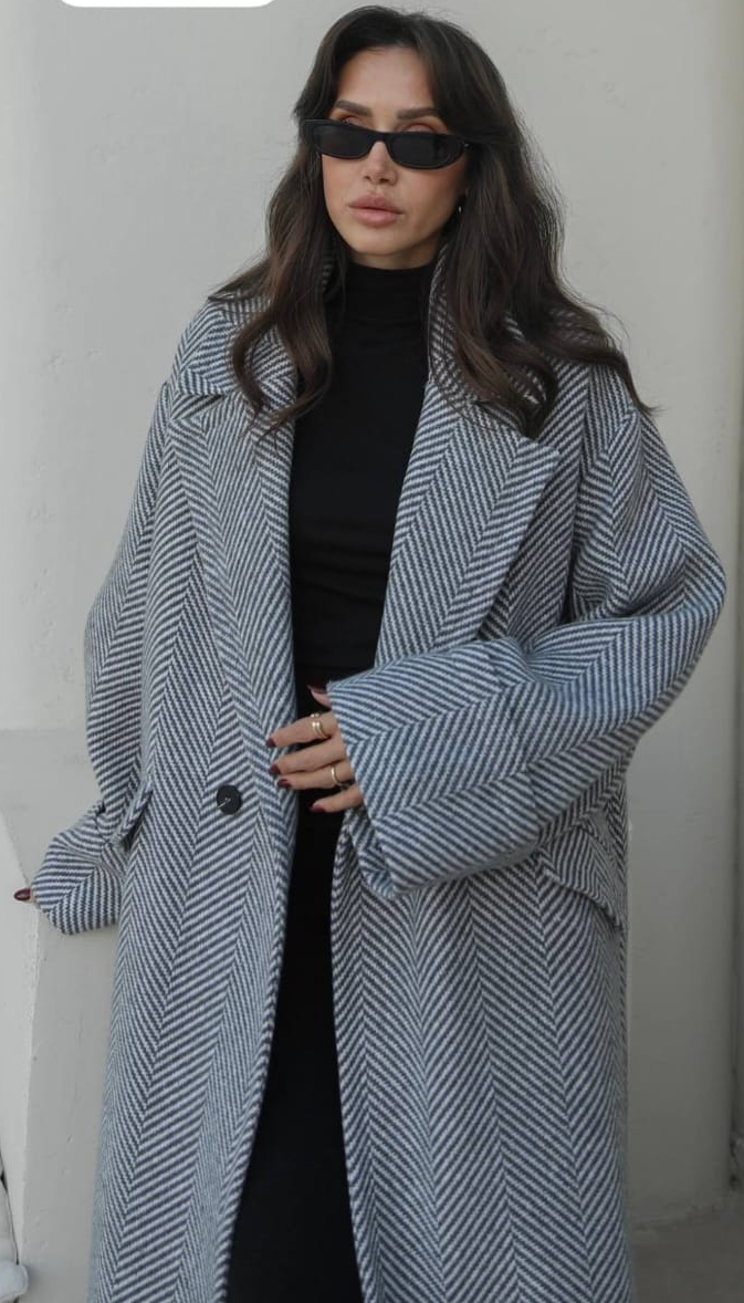 Kensington Herringbone Coat