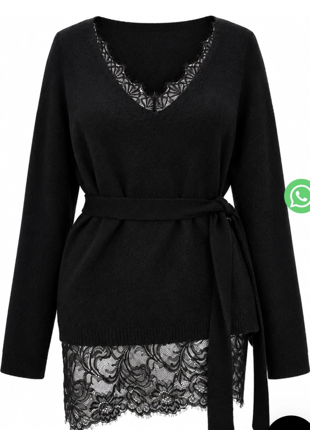 Florence Lace Knit Top