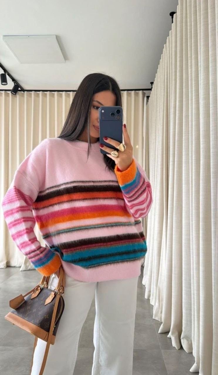 Candy Stripe Knit