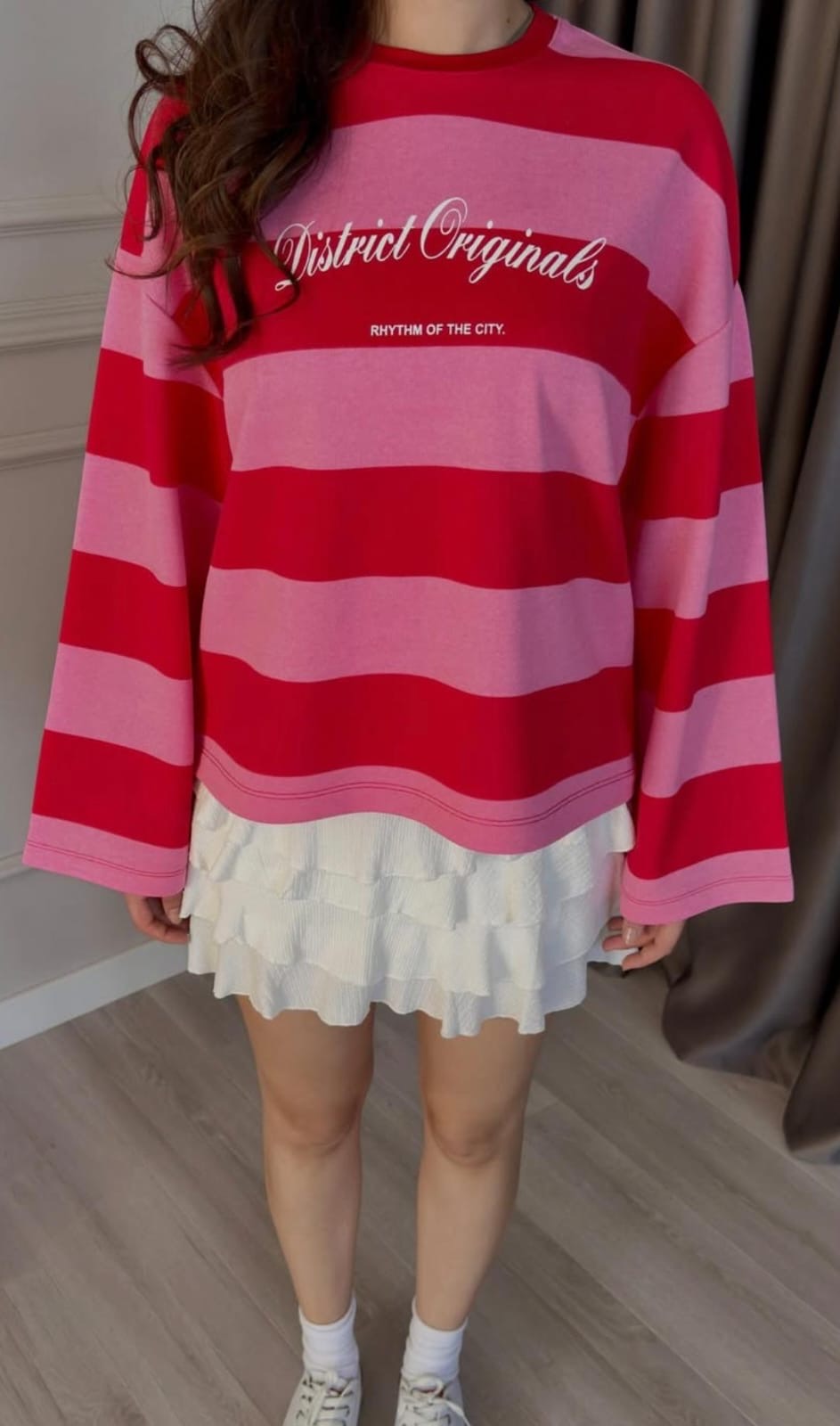 Oxford Stripe Pullover