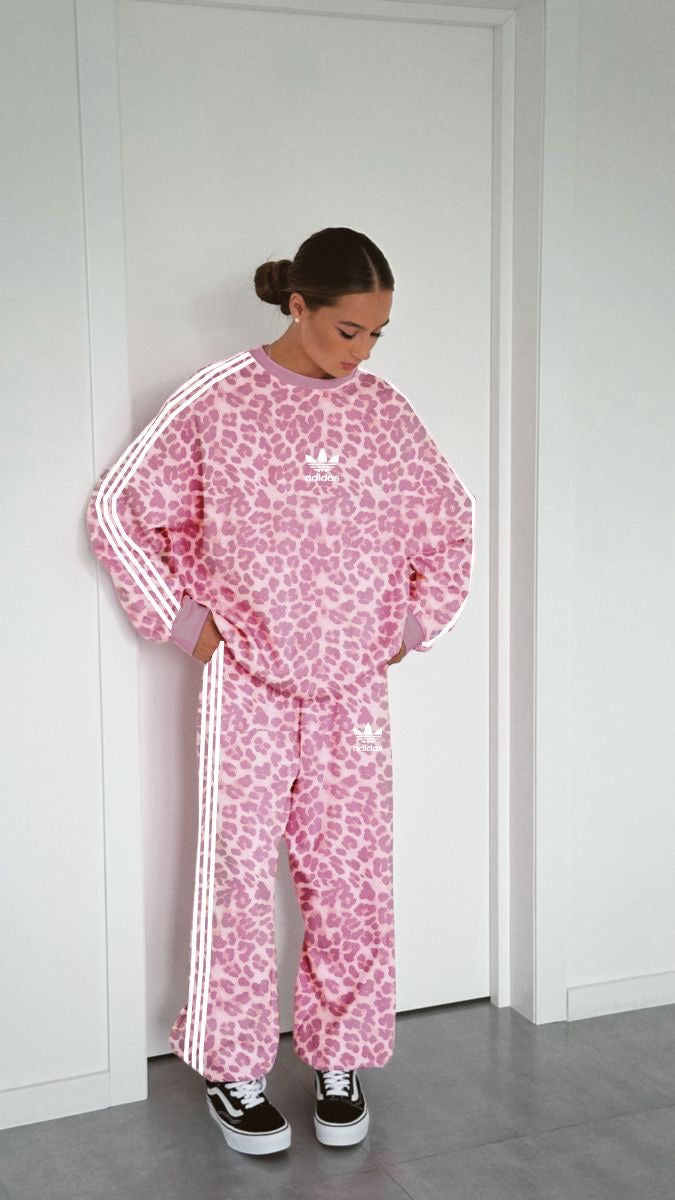 Leopard Print Oversized Set