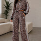 Leopard Print Oversized Set