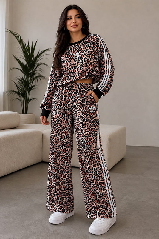 Leopard Print Oversized Set