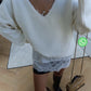 Florence Lace Knit Top