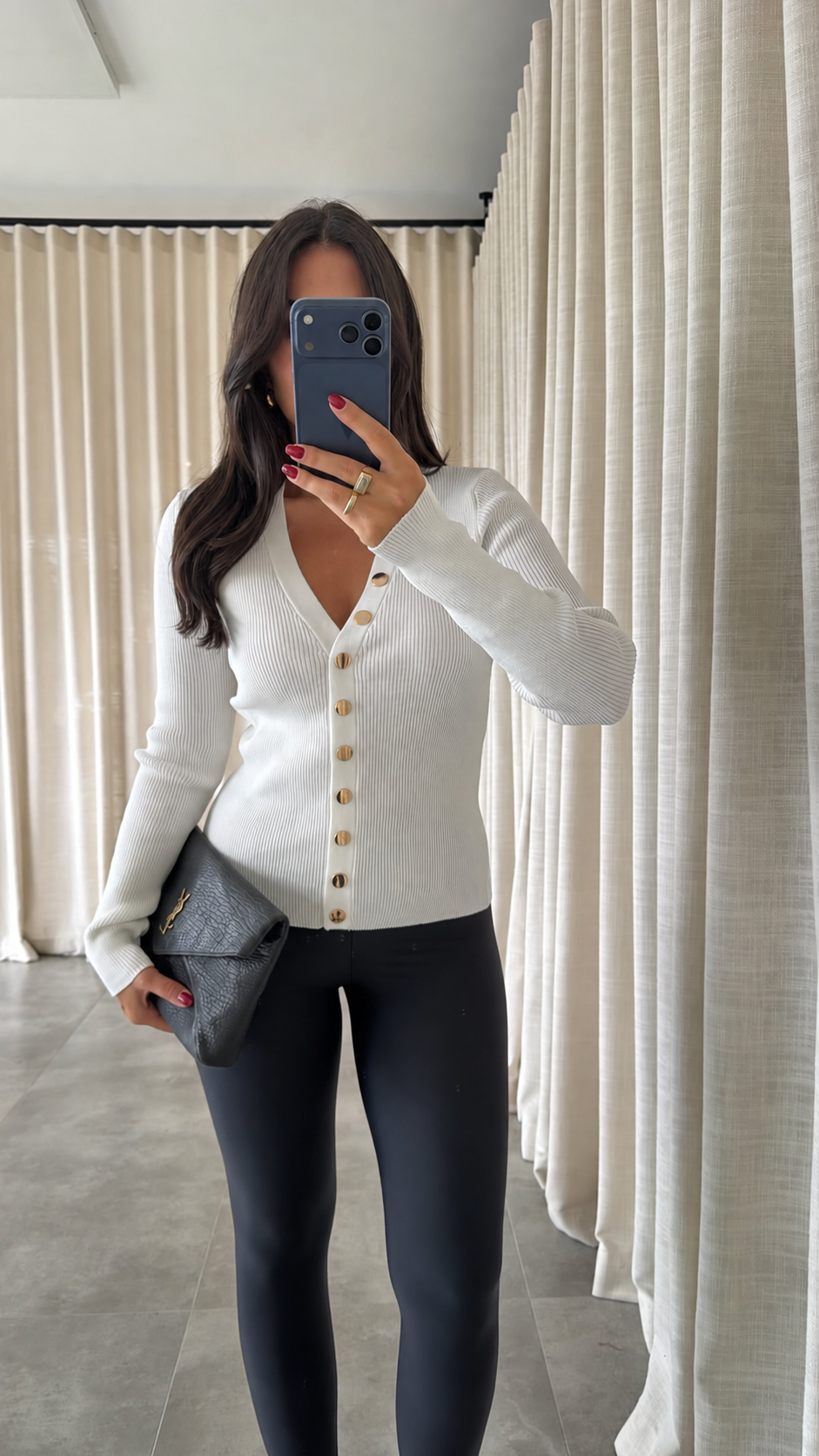 Goldline Ribbed Top