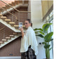 Zermatt Asymmetric Knit Poncho