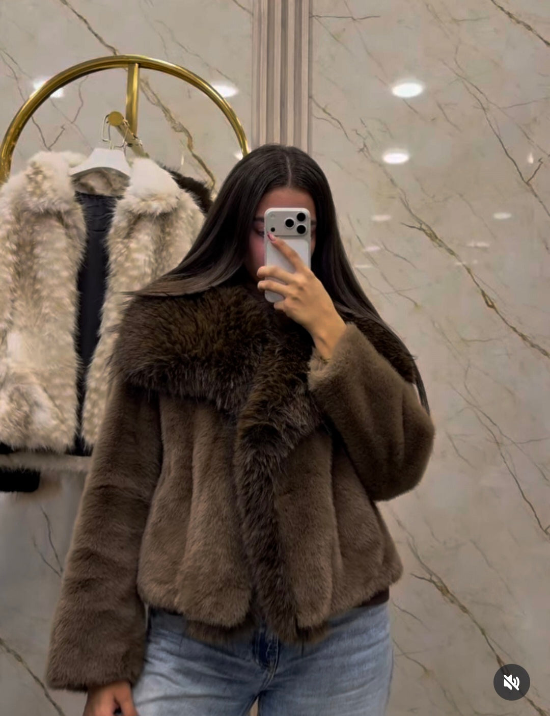 Courchevel Fur Jacket
