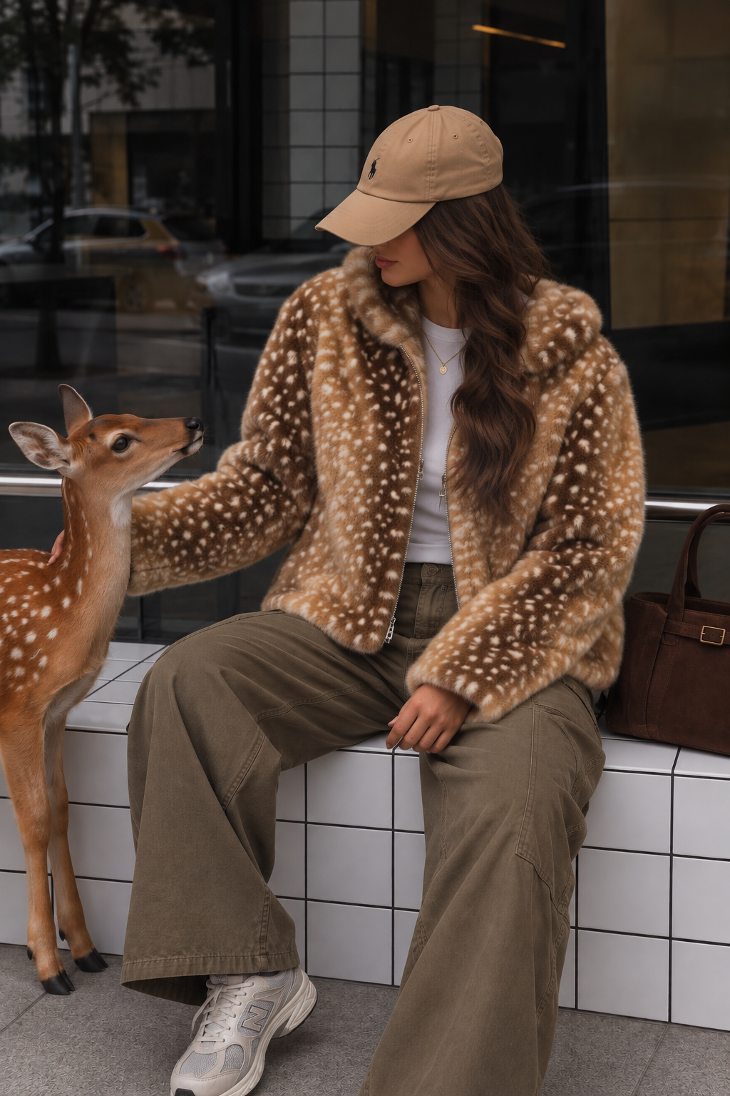 Bambi Faux Fur Jacket