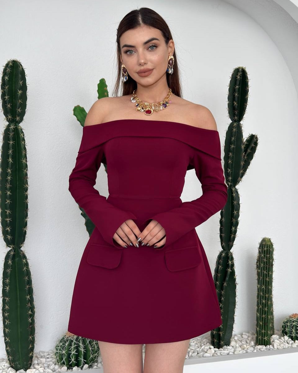 Milano off shoulder dress