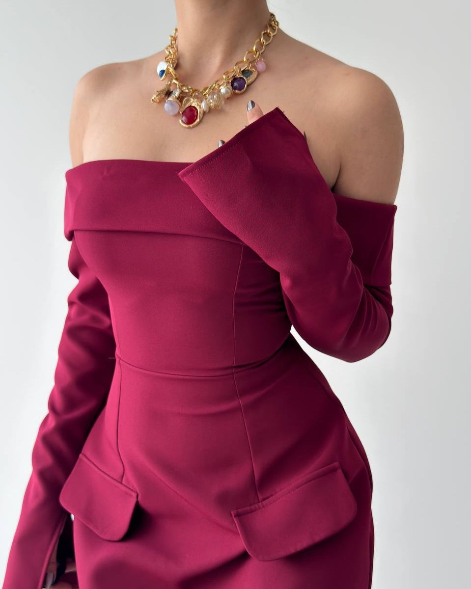 Milano off shoulder dress