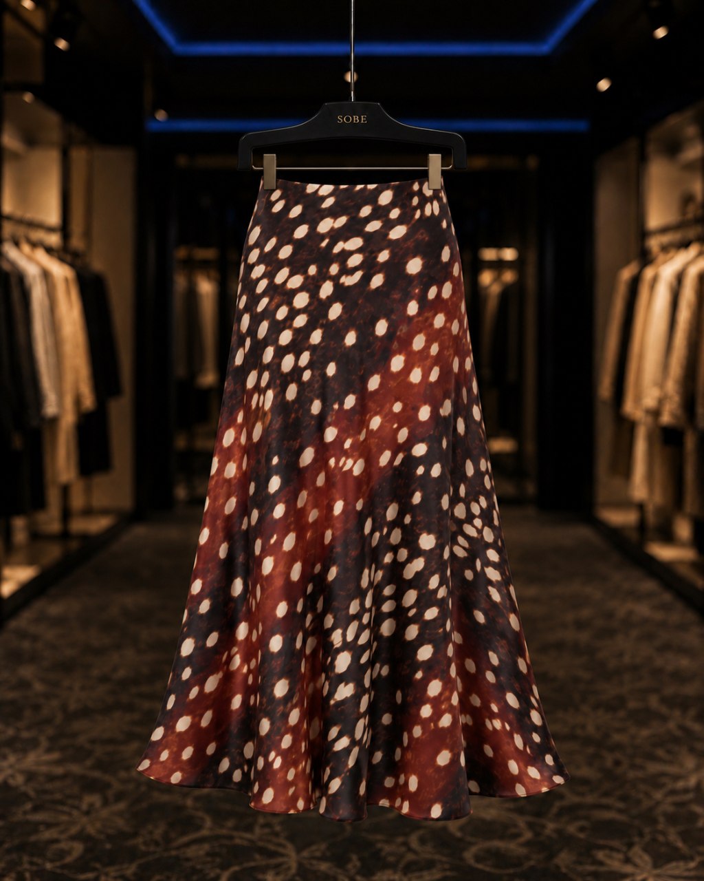 Ravello Satin Skirt