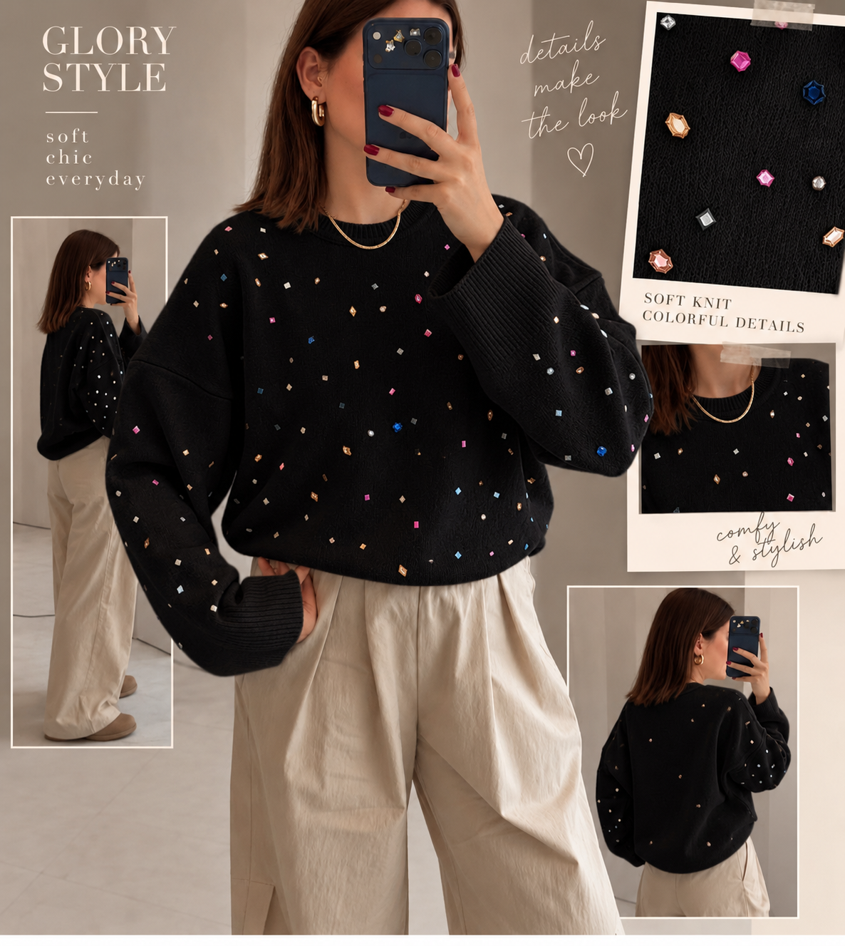 Confetti Knit Sweater
