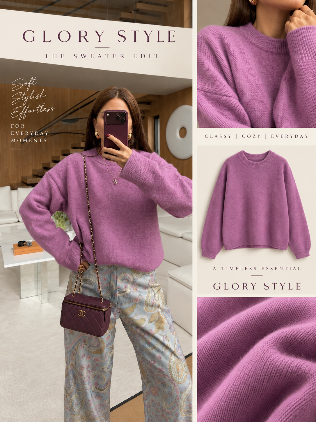 Oslo Soft Knit Sweater