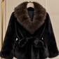 Aspen Noir fur jacket