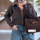 Sorrento Faux Fur Collar Cardigan
