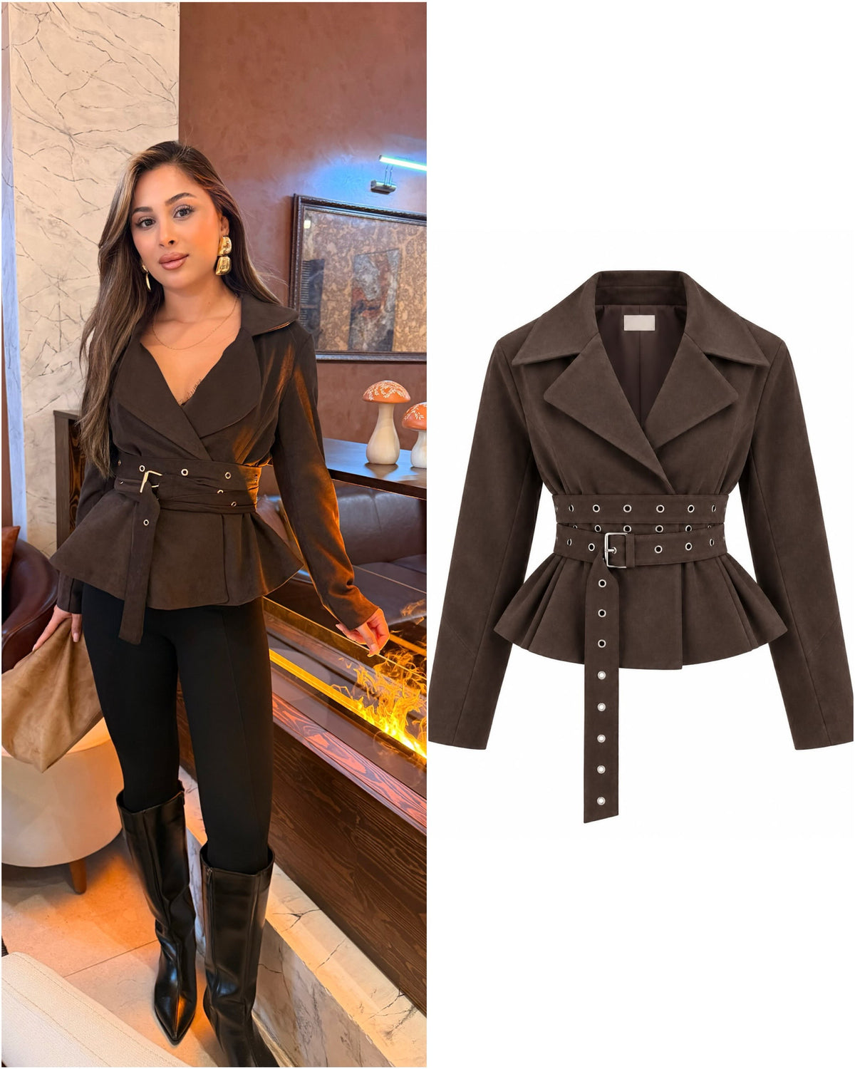 Manhattan Belted Jacket