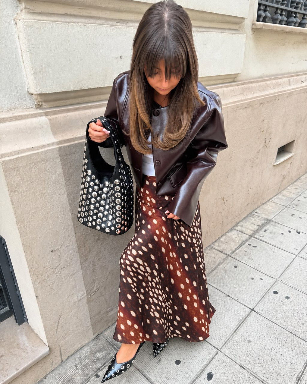 Ravello Satin Skirt
