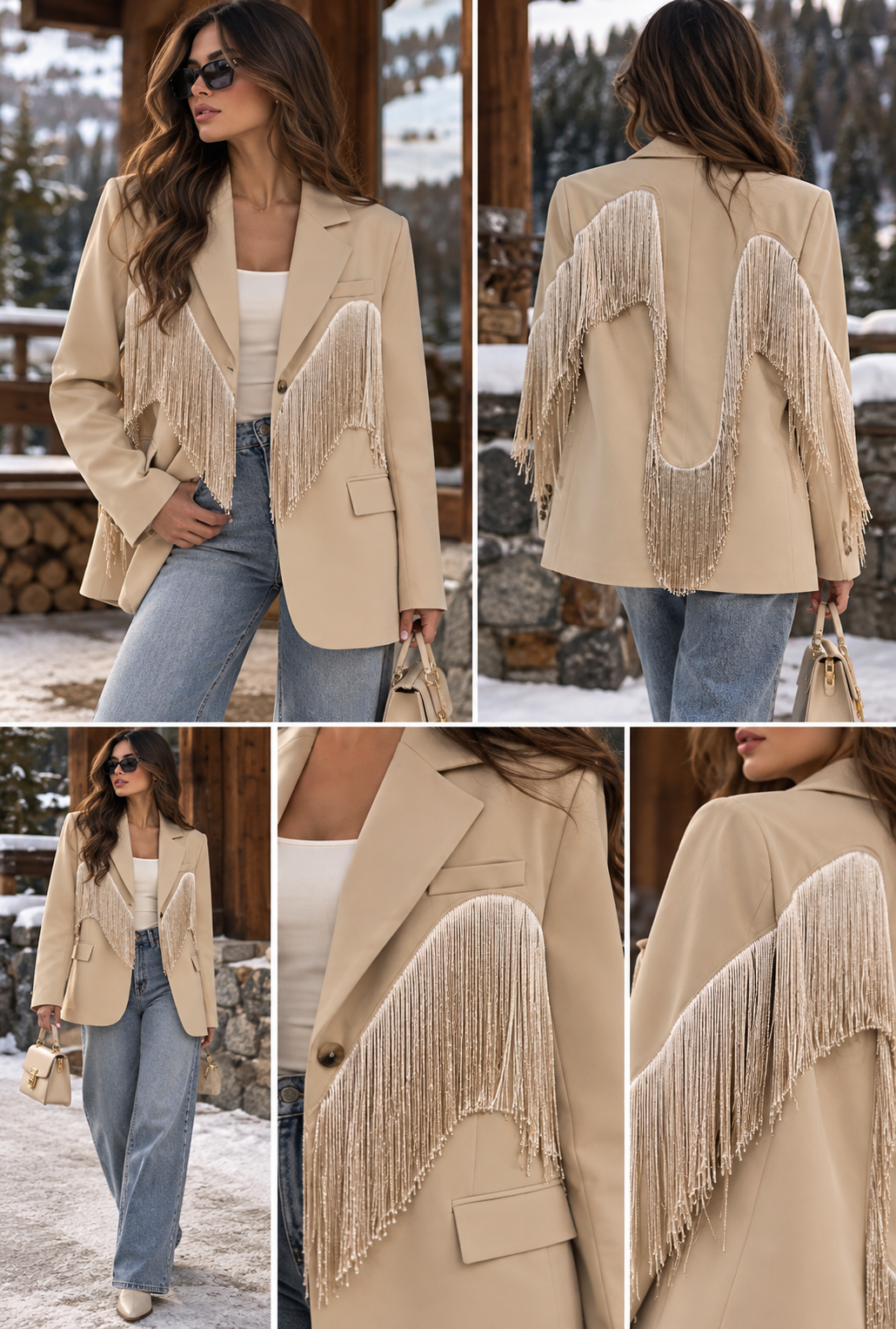 St. Moritz Fringe Blazer
