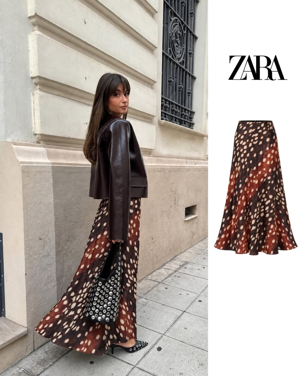 Ravello Satin Skirt
