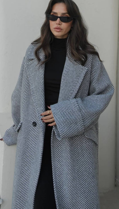 Kensington Herringbone Coat