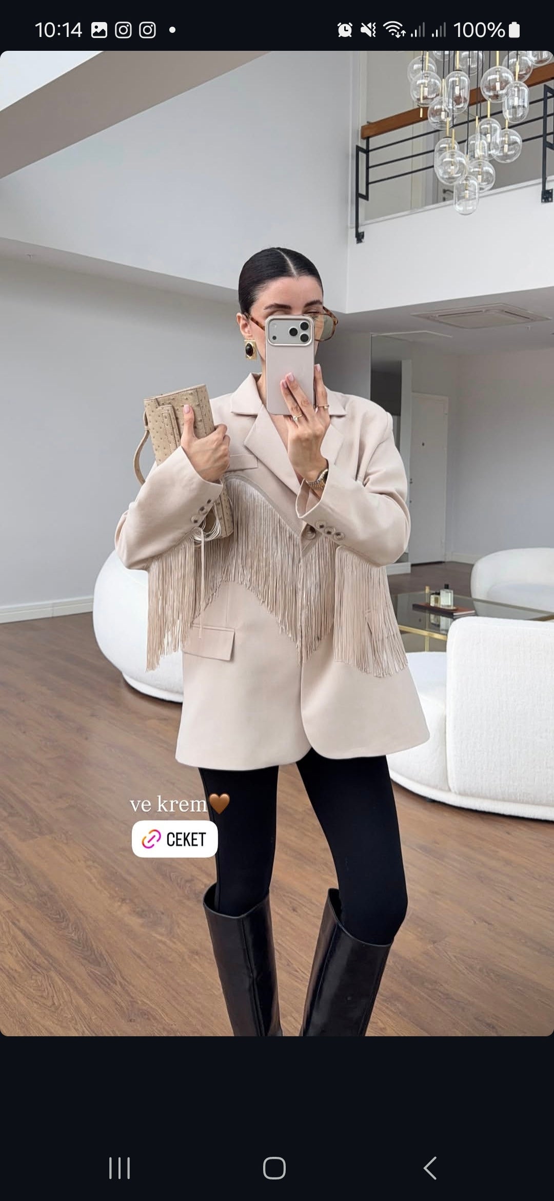 St. Moritz Fringe Blazer