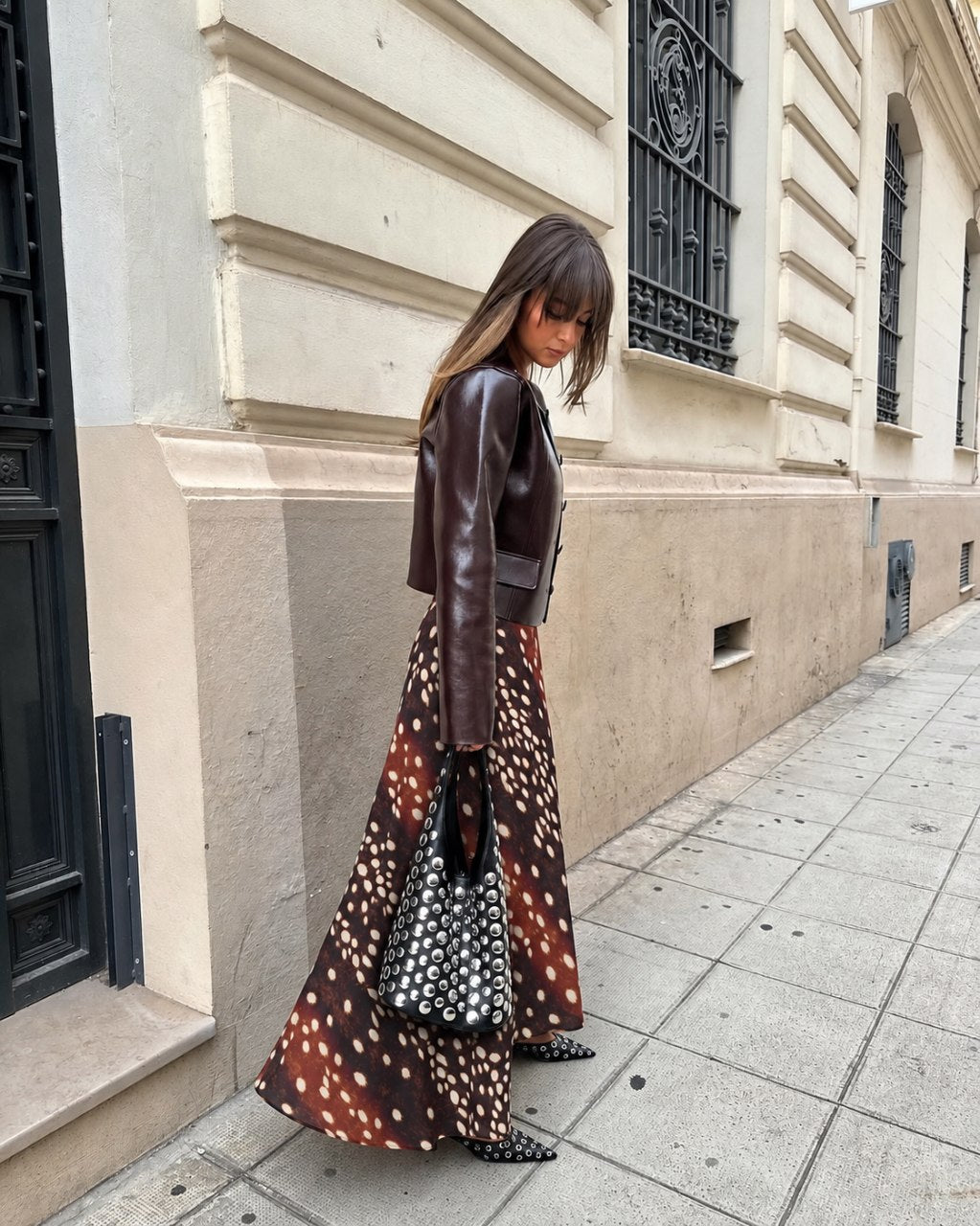 Ravello Satin Skirt