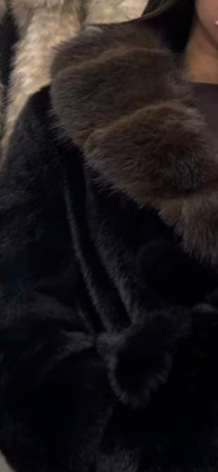 Aspen Noir fur jacket