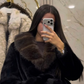 Aspen Noir fur jacket