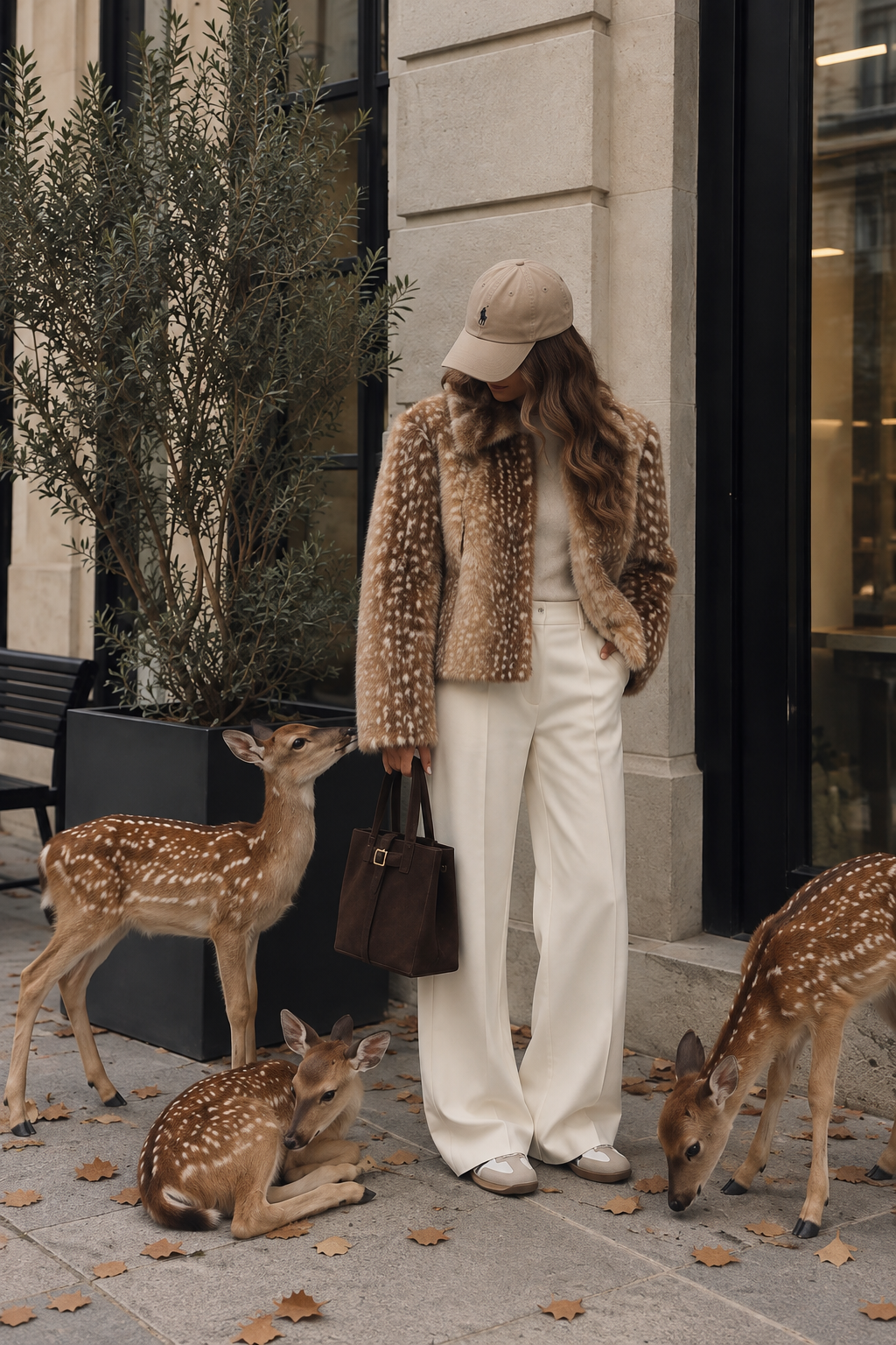 Bambi Faux Fur Jacket