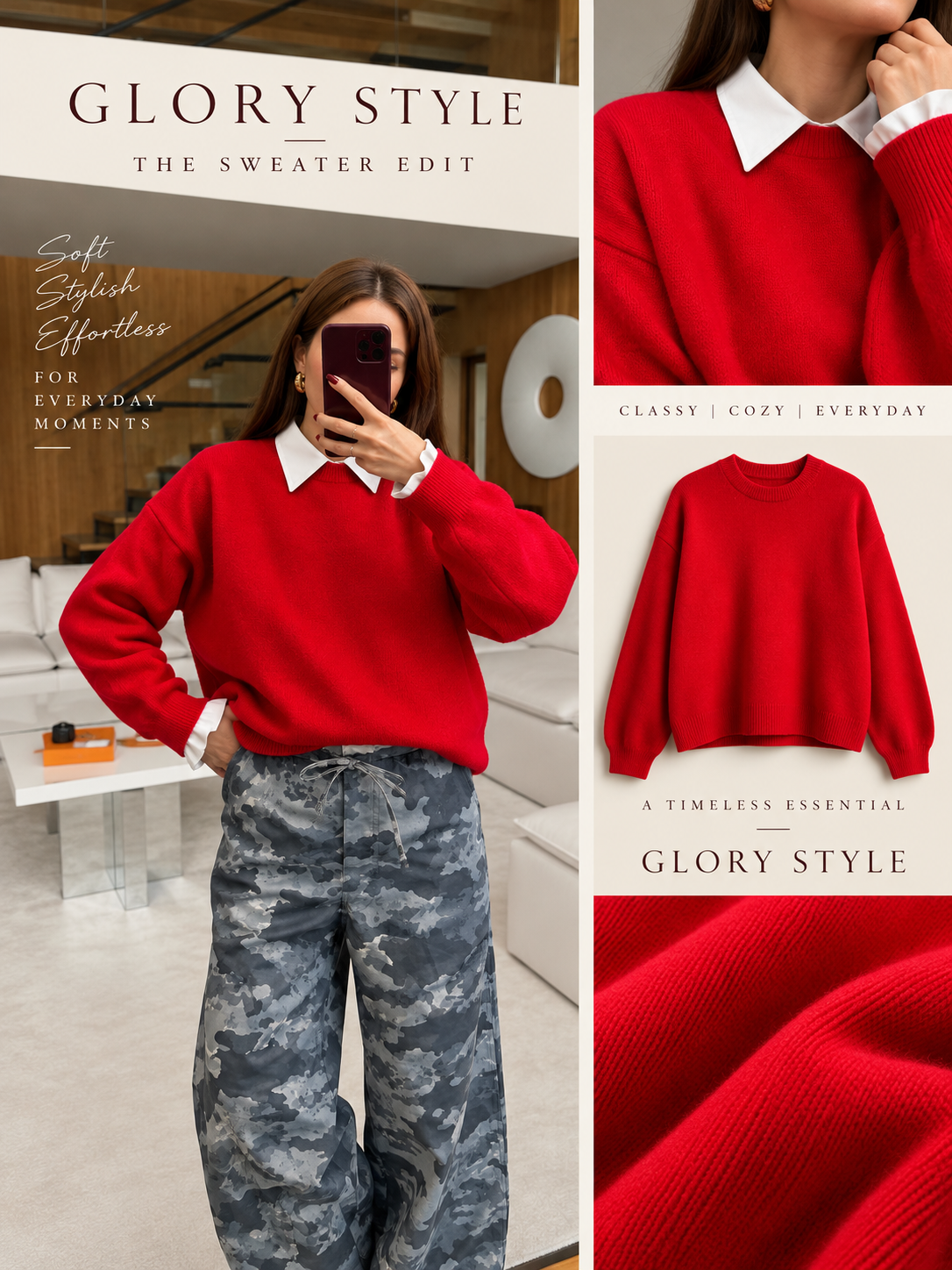 Oslo Soft Knit Sweater