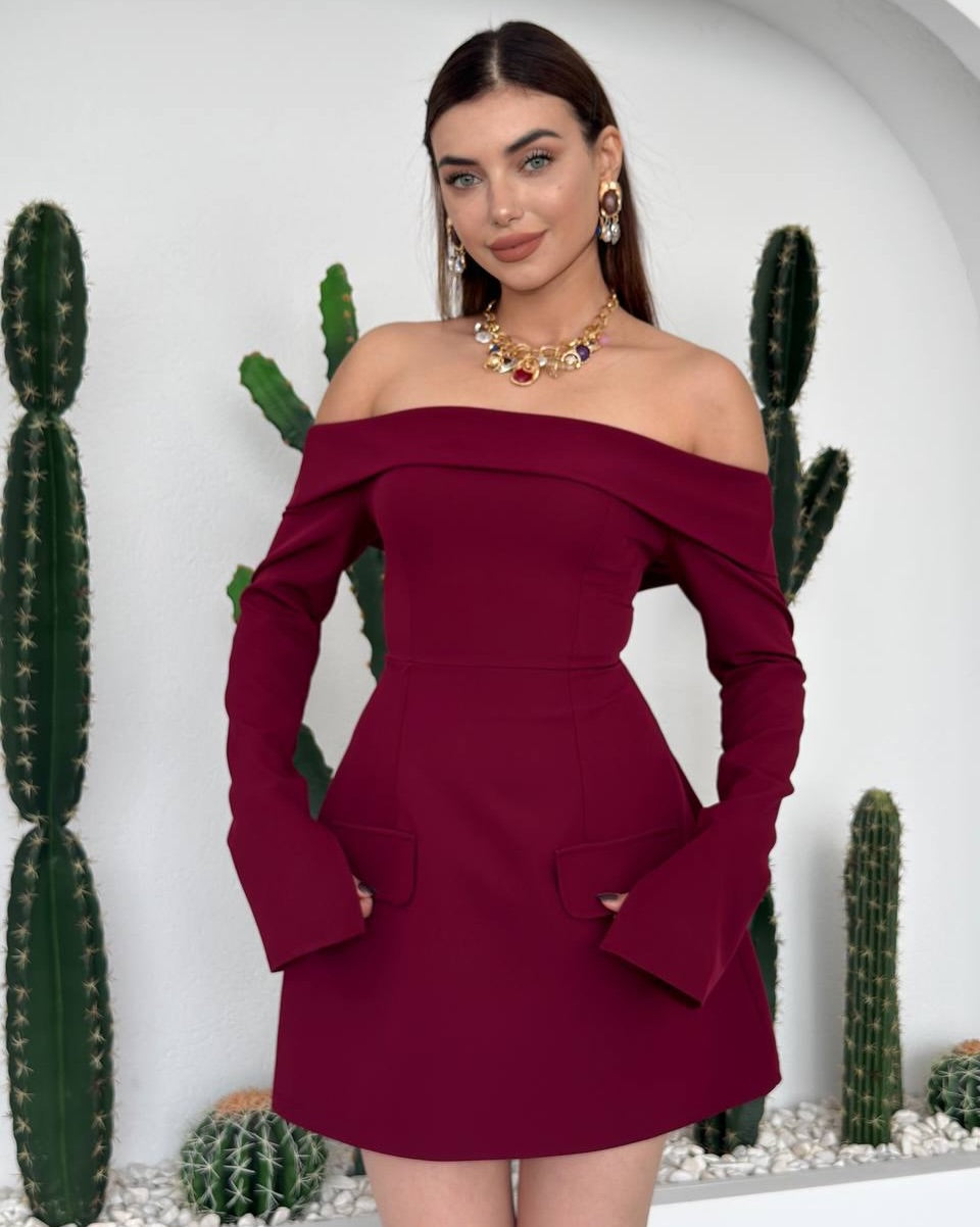 Milano off shoulder dress