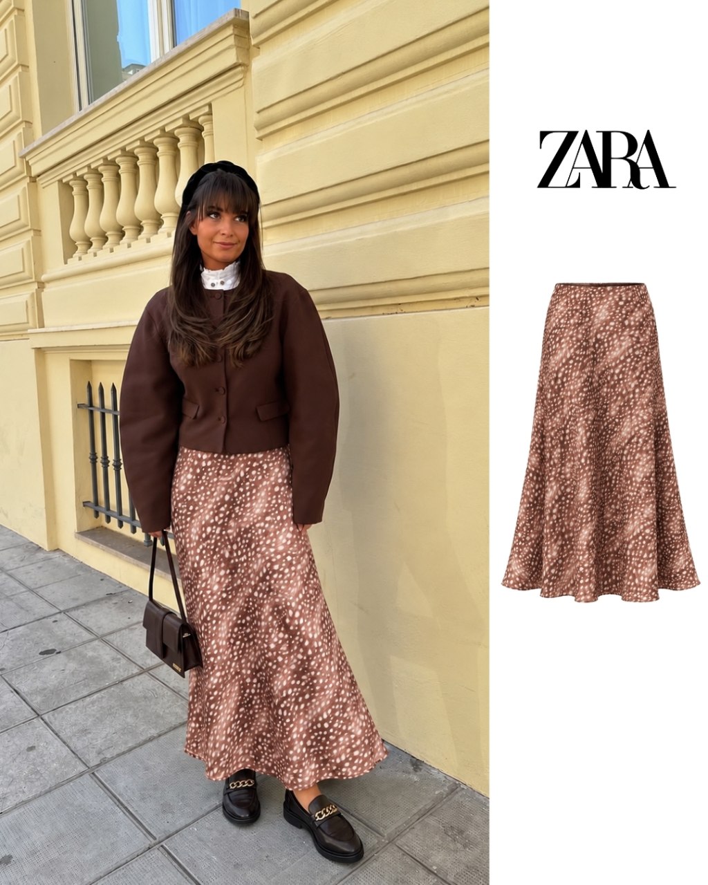 Ravello Satin Skirt